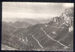 CPSM Non écrite 26 DIE Lacets Col De Rousset Versant Diois - Die