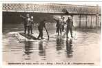 75 - Inondations De PARIS, Janvier 1910 - BERCY- Pont P. L. M. - POMPIERS Sauveteurs - Feuerwehr