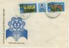 RDA FDC Michel 2426 2427 Festival National De La Jeunesse TBE  Cote 1,40 - Lettres & Documents