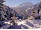 LES CONTAMINES MONTJOIE   -   N° 2175   -   Le Pélerinage De ND De La Gorge Et L´Aiguille De Roselette - Les Contamines-Montjoie