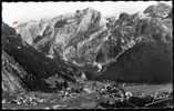 73 - SAVOIE, Pralognan La Vanoise, Vue Générale Et Grand Marchet, CPSM 9x14, 1955, Pli Voir Scan - Pralognan-la-Vanoise