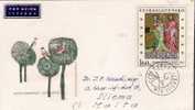 TSC115/ FDC Nach Malta 1967. Hl. Barthomoäus + Thonas - Storia Postale