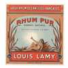 Etiquette Rhum Pur  -   Louis Lamy - Rhum