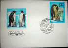 SSSR,Antarctic,Fauna,FDC,Animals,Penguins,Stamp,Seal,Cover,Letter - FDC