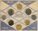 Divisionale Repubblica Italiana 1981 (8 Monete - Serietta) - Mint Sets & Proof Sets