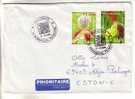 GOOD Postal Cover FRANCE To ESTONIA 2005 - Nice Stamped: Flowers - Briefe U. Dokumente