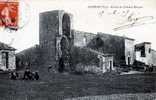 83 FAYENCE RUINES DU CHATEAU ROMAIN VOYAGEE 1909 - Fayence