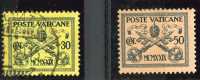 Vatikan Mi.N° 5 + 6 * Und Gestempelt 1929, Freimarken: Papst Pius XI - Used Stamps