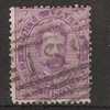 Italie , Royaume, Yvert N° 38 Ob "189 " , 50 C Violet ,TB - Usados