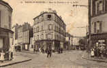 94 / KREMLIN BICETRE / RUES DU KREMLIN ET DU 14 JUILLET / ANIMEE  / PAPETERIE HOTEL   / PLAN RARE 1910 - Kremlin Bicetre