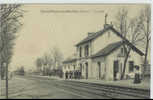 539 C/ CPA SAINT-PIERRE - LE - MOUTIER  (58)    LA GARE - Saint Pierre Le Moutier