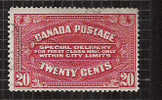 CANADA,1922,TIMBRES LETTRES EXPRES, YT 2,@ - Exprès