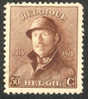 Albert I Casque, COB 174 * MH, Cote € 20.00 Bien Centré - 1919-1920  Re Con Casco