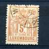 Luxembourg  :  Yv  58  (o)   Dentelé 13 1/2 - 1882 Allegory