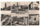 ROYAUME UNI UNITED KINGDOM ANGLETERRE MANCHESTER MULTIVUES CPSM BORDS DENTELES Valentine´s Real Photo - Manchester