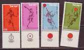 J4956 - ISRAEL Yv N°255/58 ** AVEC TAB OLYMPIADES - Unused Stamps (with Tabs)