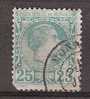 Prince Charles III , Yvert N° 6 , 25 C Vert Ob ; Cote 90 Euros , B/TB - Usados