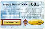 INTERNET  PASS CARD  60UT - Other & Unclassified