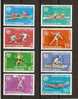 Romania 1988 / Olympic Games Seoul / 8 Val - Unused Stamps