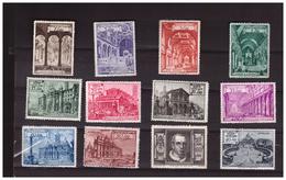 VATICANO- BASILICHE ROMANE Sassone # 122/131 + E11/12 MLH* - Unused Stamps