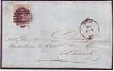 DEVANT N°10A P 83 MONS 27/2/60 Vers PERUWELZ   ***Timbre Super Avec BDF + VOISIN*** - 1858-1862 Medaglioni (9/12)