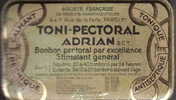 STE FRANCAISE DE PRODUITS PHARMACEUTIQUE 9 & 11 RUE DE LA PERLE PARIS 3° TONI-PECTORAL ADRIAN & CIE RC SEINE 43 947 - Boîtes