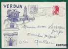 FRANCE - VERDUN 1985 COMM COVER Of The VILLE D´ART Et D´HISTOIRE - NICE COMM WWI COVER - Storia Postale