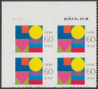 !a! USA Sc# 3658 MNH PLATEBLOCK (UL/V11111) - Love - Neufs