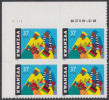 !a! USA Sc# 3673 MNH PLATEBLOCK (UL/V1111) - Kwanzaa - Ungebraucht