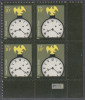 !a! USA Sc# 3757 MNH PLATEBLOCK (LR/P1111/a) - American Clock - Unused Stamps