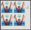 !a! USA Sc# 3771 MNH PLATEBLOCK (LR/V111111) - Special Olympics - Neufs