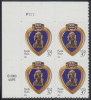 !a! USA Sc# 3784 MNH PLATEBLOCK (UL/P1111) - Purple Heart - Nuevos