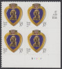 !a! USA Sc# 3784 MNH PLATEBLOCK (LR/B1111) - Purple Heart - Neufs