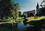 Carte Postale 23.  Gueret  Quartier De L´église  Le Jardin Public Et Le Musée Trés  Beau Plan - Guéret