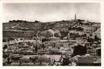 PAL ISR - Ancients Jerusalem And Mount Of Olives / Ancienne Jerusalem Et Mont Des Oliviers - Half Modern / CPSM (Israel) - Palestine