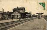 92 - HAUTS De SEINE - GARCHES  MARNES La COQUETTE - INTERIEUR De La GARE - TRAIN - CHATEAU D'EAU - RESERVOIR - Garches