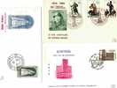 BELGIQUE  Lot De 3 FDC Voir Descriptions - Zonder Classificatie