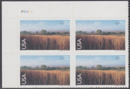 !a! USA Sc# C136 MNH PLATEBLOCK (UL/P11111) - Nine-Mile Prairie, Nebraska - 3b. 1961-... Unused