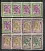 SAN MARINO - RECONSTRUCTION 1947 Surcharged Set - Yvert # 296/307 - MINT NH - Sonstige & Ohne Zuordnung