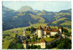 Gruyères Le Château Et Le Moléson - Gruyères