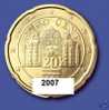 ** 20 CENT AUTRICHE 2007 PIECE NEUVE ** - Austria