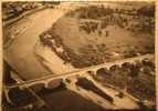 CPSM 71-DIGOIN-VUE GENERALE SUR LA LOIRE ET LES DEUX PONTS- - Digoin