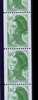 2 ROULETTES LIBERTE 1,60 F Vert (n° 81) & 1,80 F Rouge (n° 82) - 2 Chiffres Au Verso Sur Chacune - Coil Stamps