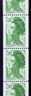 ROULETTE LIBERTE 2 F Vert (n° 89) - 3 Timbres Avec Chiffre Rouge Au Verso - Coil Stamps