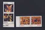 MICRONESIE  1997 PEINTURES ANGES SC N°275/78  NEUF MNH**  LLL367E - Religion