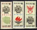 Poland / Alert ZHP / Medals - Unused Stamps