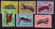 L1416 - BULGARIE BULGARIA Yv N°1176/81 ** ANIMAUX ANIMALS - Ungebraucht