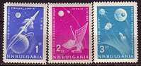 L1417 - BULGARIE BULGARIA Yv N°1194/96 ** ESPACE SPACE - Ungebraucht