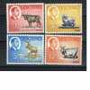 LESOTHO 1967 4 Valeurs Neuves (MNH**) N° YT 132-135-136-138 - Ferme