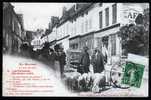 21 SAULIEU, En Morvan -2- Les Porcelets, Une Bonne Vente, Animée, Cochons, Foire, Voyagé En 1912, Bon état - Saulieu